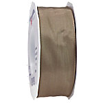 PRAESENT Seidenband 4644025-115 Taupe 40 mm x 25 m 2 Stück von PRÄSENT