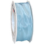 PRAESENT Seidenband 4644025-602 Hellblau 40 mm x 25 m 2 Stück von PRÄSENT