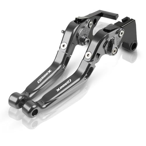 Motorrad Bremshebel Kupplungshebel Für H-ONDA CB500X CB 500X 2013–2022 CNC-verstellbare Motorrad-Kupplungsbremshebel Motorrad Bremshebel Kupplungshebel Für H-ONDA CB500X CB 500X 2013–2022 CNC-verstellbare Motorrad-Kupplungsbremshebel von PRASHANT
