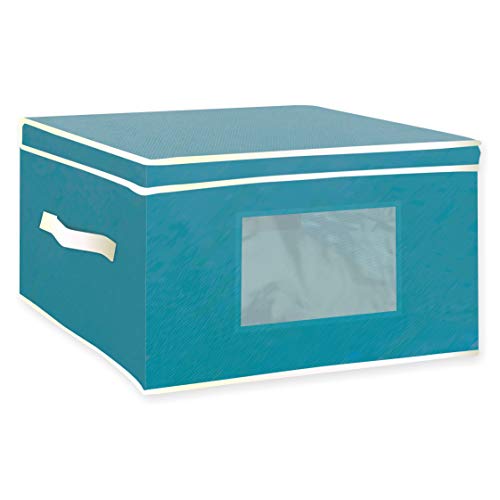 PRATIKO LIFE B07005900 Desy Home Wäschebox TNT, 4 Farben Sortiert, 60 x 40 x 30 cm, 12 Stück von PRATIKO LIFE