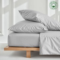 Bio-Baumwoll-Laken, Fadenzahl 1000, 24-Zoll-Extra Tiefe Tasche, 4-Teilig Bettlaken, 1 Spannbettlaken, 2 Kissenbezug von PRATYUX
