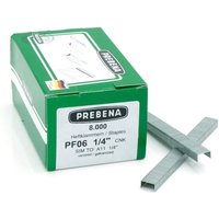 Prebena - Heftklammern PF06CNK verzinkt - neue vpe 8.000 Stück von PREBENA