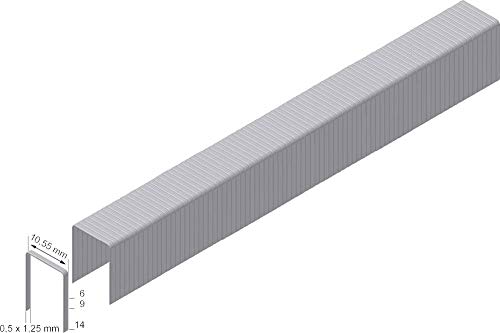 Prebena Heftklammern PF06CNK 8000 St. PF06CNK Abmessungen (L x B) 6mm x 10.55mm von PREBENA