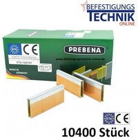 Klammern L50CSVHA-ETA verzinkt Bostitch S5650 S5765 S5 Prebena l Senco n 851 bea 155 KL-26 10,4M-EN14654 von PREBENA