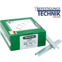 Klammern A06CNK a 80/06mm verzinkt für 1XR-A16 1GP-A16 KL-01 12M-EN15359 - Prebena von PREBENA