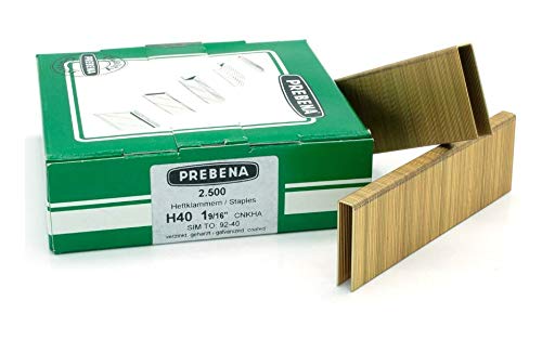 PREBENA® Heftklammer Type H40CNKHA - 3.100 Stück von PREBENA