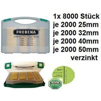 Stauchkopfnägel Typ j J-Box 8000 Brads für 2XR-J50 Stauchkopfnagler BR-03-J-Box - Prebena von PREBENA