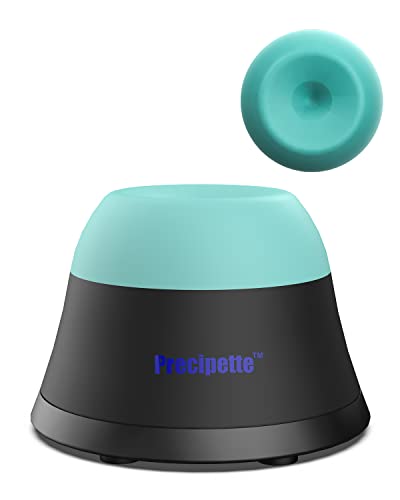 PRECIPETTE Mini Vortex Mixer Schüttler 3000rpm Mischer Paint Shaker 3000 U/min Farbmischer Vortex Shaker Farbschüttler für Acrylfarben Nagellack Wimpernkleber (Grün&Schwarz) von PRECIPETTE