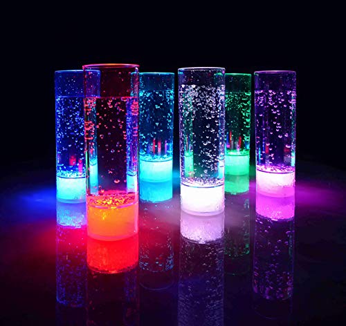 PRECORN 4er Set LED beleuchtetes Longdrinkglas Kunststoff 400ml Trinkglas Partyglas Hochzeit Silvesterparty PRECORN 4er Set LED beleuchtetes Longdrinkglas Kunststoff 400ml Trinkglas Partyglas Hochzeit Silvesterparty von PRECORN