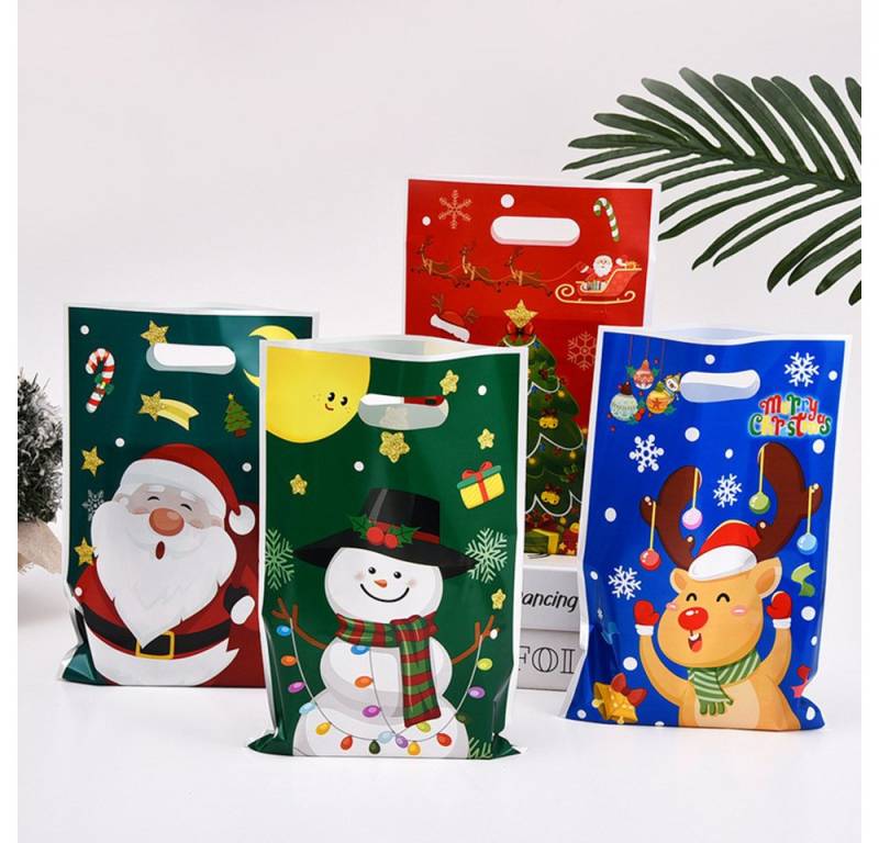 PRECORN Adventskalender 50 Geschenktüten Weihnachten Adventskalender Tüten Nikolaustüten von PRECORN