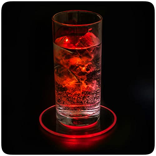 PRECORN 1x LED Untersetzer Leuchtuntersetzer Bierdeckel Leuchtend für Getränke Wasserdichter Untersetzer Acryl Rund für Gläser Flaschen Partys Hochzeiten Bar Weihnachten Pub Geburtstag PRECORN 1x LED Untersetzer Leuchtuntersetzer Bierdeckel Leuchtend für Getränke Wasserdichter Untersetzer Acryl Rund für Gläser Flaschen Partys Hochzeiten Bar Weihnachten Pub Geburtstag von PRECORN