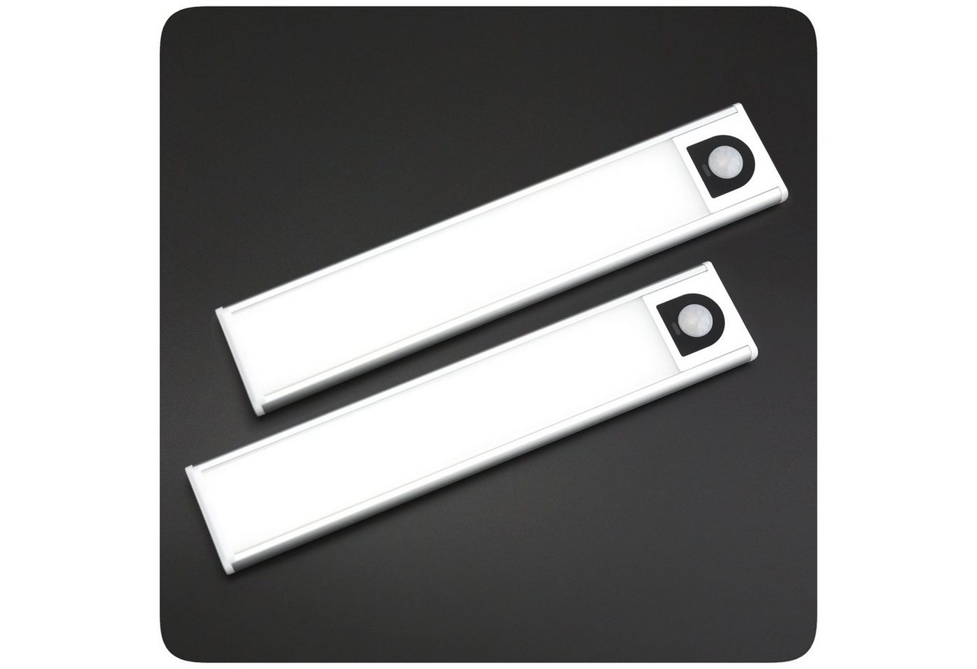 PRECORN LED Unterbauleuchte 2er Set LED Lichtleiste USB-C wiederaufladbar Schranklicht PRECORN LED Unterbauleuchte 2er Set LED Lichtleiste USB-C wiederaufladbar Schranklicht von PRECORN