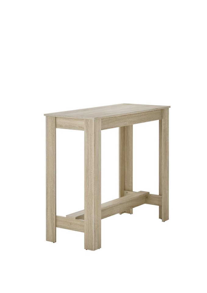 PREISBRECHER Bartisch Modesto, in Sonoma Eiche Dekor - 115x103x50cm (BxHxT) von PREISBRECHER