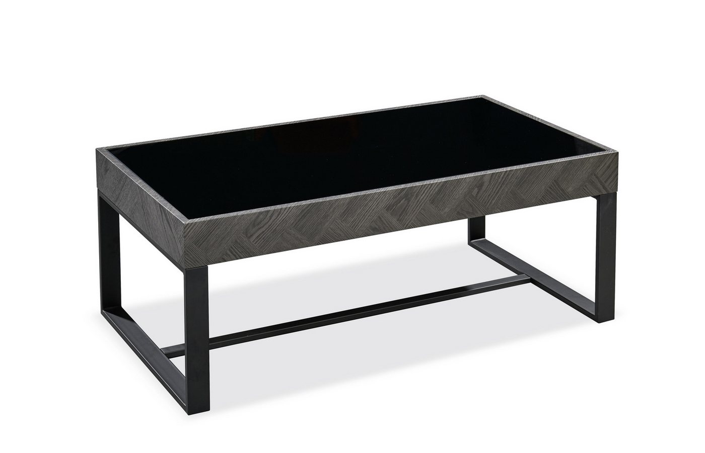 PREISBRECHER Couchtisch Mimi, in schwarz, anthrazit - 110x43x60 (BxHxT) von PREISBRECHER