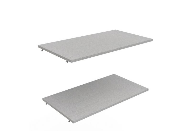 PREISBRECHER Einlegeboden GHOST (2er-Set), (2er-Set) in Matt weiß - 71,7x3x39,1cm (BxHxT) von PREISBRECHER