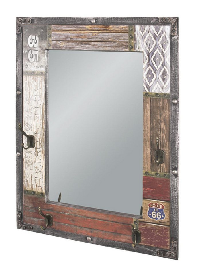 PREISBRECHER Garderobenleiste Route, 55 x 75 x 8 cm (B/H/T) von PREISBRECHER