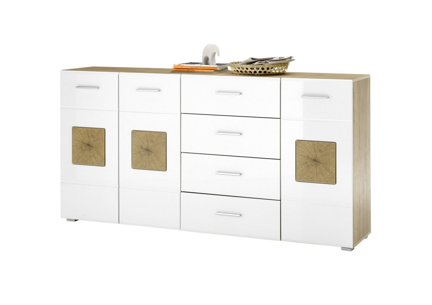 PREISBRECHER Sideboard Georgia, 180 x 92 x 38 cm (B/H/T) von PREISBRECHER