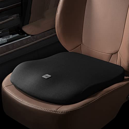 PRELGOSP Autositzkissen, Ergonomische Sitzkissen Auto, Bequemes Kissen für Auto, Bürostuhl, Bett, Rollstuhl,Schwarz von PRELGOSP