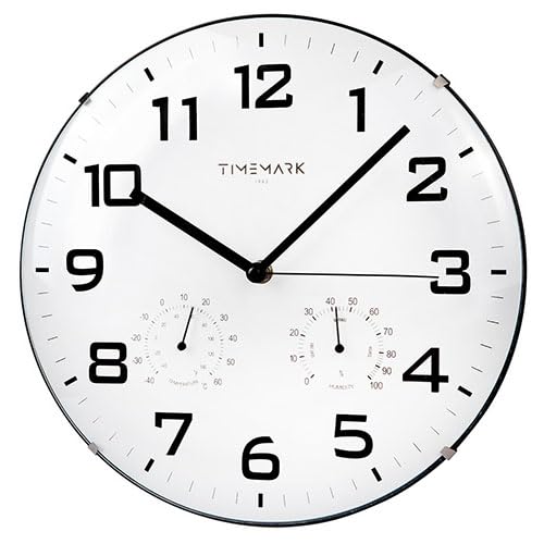 Digitale Wanduhr – Anzeige von Zeit und Temperatur. Modernes und leicht zu lesendes Design mit LED-Licht, Alarm- und Timer-Funktionen. von PRENDELUZ