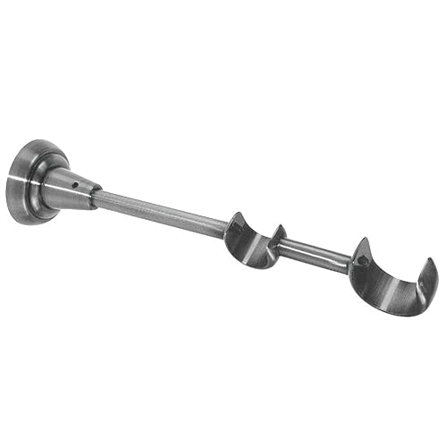 Halterung: Doppel-Zirkonia-Halterung von 28-20 mm, Mattes Nickel-Finish, ideal für einen festen und dauerhaften Halt. Halterung: Doppel-Zirkonia-Halterung von 28-20 mm, Mattes Nickel-Finish, ideal für einen festen und dauerhaften Halt. von PRENDELUZ