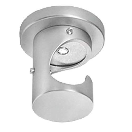 PRENDELUZ Deckenhalterung für Oberflächenmontage, Durchmesser 20 mm, Mattes Nickel-Finish, ideal für Elektroinstallationen. PRENDELUZ Deckenhalterung für Oberflächenmontage, Durchmesser 20 mm, Mattes Nickel-Finish, ideal für Elektroinstallationen. von PRENDELUZ