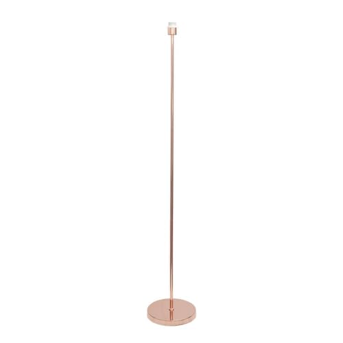 PRENDELUZ Fußgestell für Wohnzimmer, Farbe: Roségold, E27-Sockel, ideal für dekorative Beleuchtung und elegante Umgebungen. von PRENDELUZ