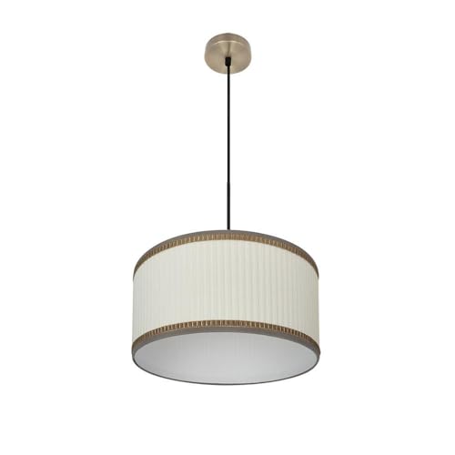 PRENDELUZ Lederanhänger in Beige, Maße 40 x 40 cm, mit E27-Sockel, ideal für dekorative und stimmungsvolle Beleuchtung. PRENDELUZ Lederanhänger in Beige, Maße 40 x 40 cm, mit E27-Sockel, ideal für dekorative und stimmungsvolle Beleuchtung. von PRENDELUZ