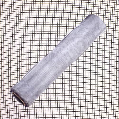 PRENDELUZ Moskitonetz – verzinktes Gewebe 16 x 16, 100 cm breit, Rolle mit 25 m, ideal zum Schutz vor Insekten im Freien. von PRENDELUZ