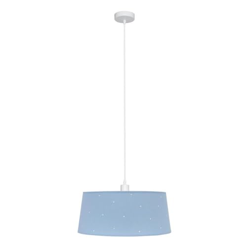 PRENDELUZ Pendelleuchte E27, hellblau, Maße 40 x 40 cm, ideal zum Dekorieren und für Stil in Innenräumen. PRENDELUZ Pendelleuchte E27, hellblau, Maße 40 x 40 cm, ideal zum Dekorieren und für Stil in Innenräumen. von PRENDELUZ