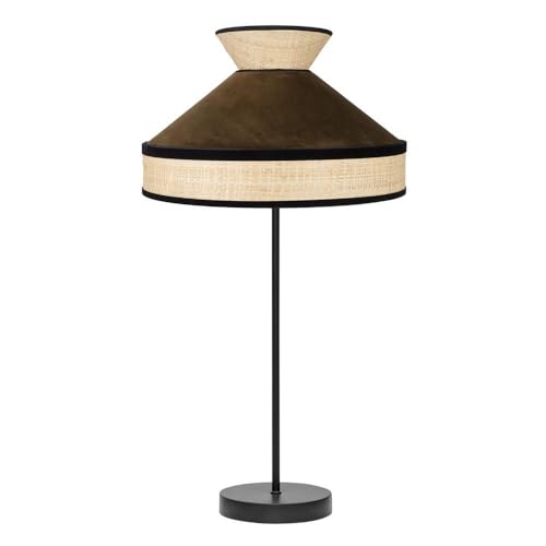 PRENDELUZ Schreibtisch aus Naturholz/Braun, 61 x 30 x 30 cm, ideal für den Einsatz im Esszimmer, Büro oder als dekorativer Ständer. von PRENDELUZ