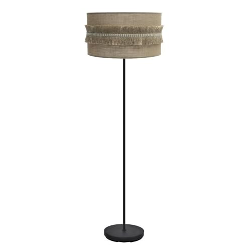 PRENDELUZ Schwarzer Wohnzimmerfuß mit Sackfuß, Maße 164 x 40 x 40 cm, Design mit Fransen, ideal für die Beleuchtung und Dekoration von Räumen. PRENDELUZ Schwarzer Wohnzimmerfuß mit Sackfuß, Maße 164 x 40 x 40 cm, Design mit Fransen, ideal für die Beleuchtung und Dekoration von Räumen. von PRENDELUZ