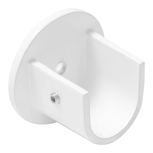 PRENDELUZ Seitenständer – Zirkonia-Ständer für 20 mm Stangen, weißes Finish, inklusive 2 Stück für eine einfache und robuste Installation. PRENDELUZ Seitenständer – Zirkonia-Ständer für 20 mm Stangen, weißes Finish, inklusive 2 Stück für eine einfache und robuste Installation. von PRENDELUZ