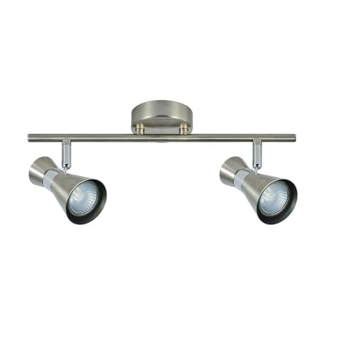 PRENDELUZ Steckdosenleiste 2 x GU10, Nickel/Chrom, Maße: 15 x 36,5 x 8,5 cm, ideal für Innenbeleuchtung und Raumdekoration. PRENDELUZ Steckdosenleiste 2 x GU10, Nickel/Chrom, Maße: 15 x 36,5 x 8,5 cm, ideal für Innenbeleuchtung und Raumdekoration. von PRENDELUZ