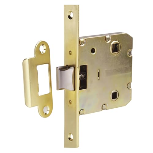 PRENDELUZ Türklinke - Messingguss, quadratische Kante, Robustes Design, ideal für Türen, einfache Installation und Lange Haltbarkeit. von PRENDELUZ