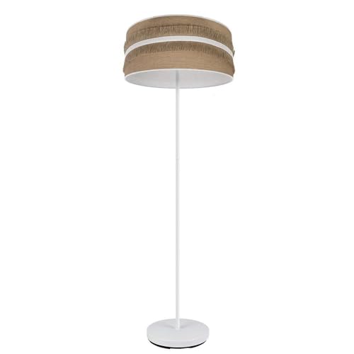 PRENDELUZ Wohnzimmerfuß, 1 x E27, weiß, Maße: 164 x 40 x 40 cm, ideal für Beleuchtung und Dekoration im Innenbereich. von PRENDELUZ