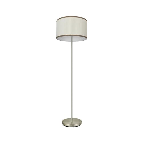 PRENDELUZ Wohnzimmerfuß aus Leder, beige, 1 x E27, Maße 154 x 40 x 40 cm, ideal für Beleuchtung und Dekoration eleganter Räume. PRENDELUZ Wohnzimmerfuß aus Leder, beige, 1 x E27, Maße 154 x 40 x 40 cm, ideal für Beleuchtung und Dekoration eleganter Räume. von PRENDELUZ
