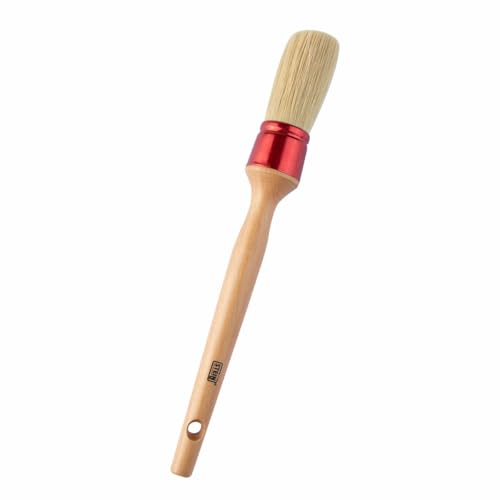 Pinsel – 36 mm gepresster Pinsel für Lack-Finish, Holzgriff, ideal für Glatte und gleichmäßige Anwendungen. von PRENDELUZ
