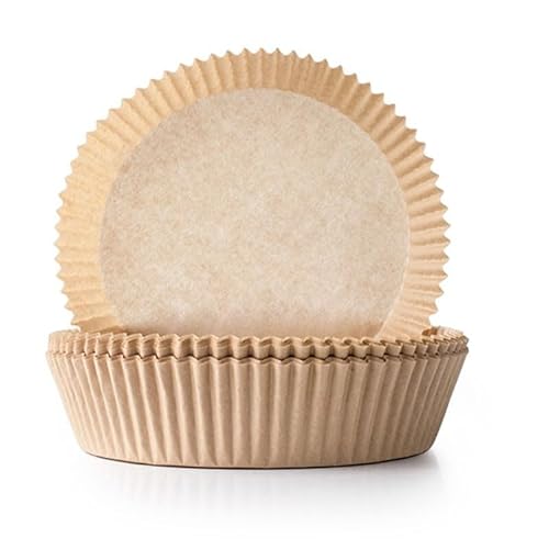 Rundes Einweg-Tablett – ideal für Luftfritteuse, misst 16 cm, 50 Stück, hergestellt aus robustem und leichtem Material. Rundes Einweg-Tablett – ideal für Luftfritteuse, misst 16 cm, 50 Stück, hergestellt aus robustem und leichtem Material. von PRENDELUZ