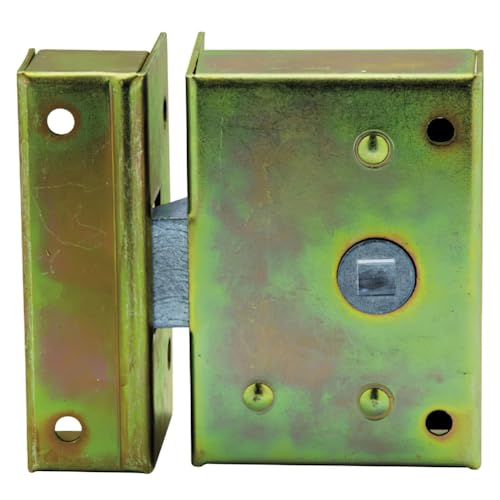 Türdrücker - Sicherheitsgriff, Chrom-Finish, für Innentüren, einfache Installation und hohe Haltbarkeit. von PRENDELUZ