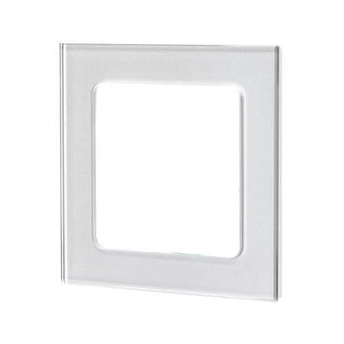 Wandplatte - Glasplatte, 1 Schlüssel, silbernes Design, elegant und modern, perfekt für Dekoration und Funktionalität in jedem Raum. von PRENDELUZ