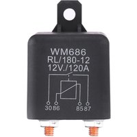 1pc 12V 120A Laderelais Auto Van EIN/AUS 4 Pin Heavy Duty Split Van Boot von PRENFLE