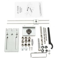 3-in-1 6/8/10/15 mm selbstzentrierende Dübellehre Holzbearbeitungs-Bohrführungs-Locator-Kit von PRENFLE