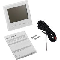 Eosnow Digitaler Touchscreen LCD Programmierbares Thermostat intelligenter Temperatur Controller Weiß Eosnow Digitaler Touchscreen LCD Programmierbares Thermostat intelligenter Temperatur Controller Weiß von PRENFLE