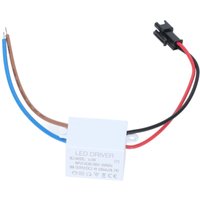 Jeffergarden 500mA 1X3W LED-Treiber Netzteil Treiberanschluss LED-Lampe Transformator Eingang AC95-265V Ausgang 2-4VDC von PRENFLE