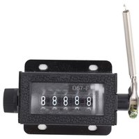 Eosnow Handgehaltener Zähler Clicker, genaues Hub Tally Mechanical Counter, 5 -stellige Pull Practical Tool Druckmaschine für Winding Hill Textiles von PRENFLE