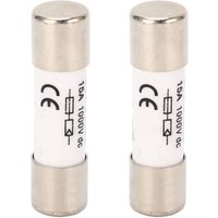 Prenfle - Jeffergarden 2 Stück Solar-PV-Sicherung 20 kA Ausschaltvermögen Kurzschlussschutz Photovoltaik-Sicherung 1000 vdc 15 a Prenfle - Jeffergarden 2 Stück Solar-PV-Sicherung 20 kA Ausschaltvermögen Kurzschlussschutz Photovoltaik-Sicherung 1000 vdc 15 a von PRENFLE