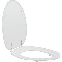 PRESSALIT® Sanitär WC-Sitz »Dania«, BxL: 37 x 45 cm, oval, weiß - weiss von PRESSALIT®