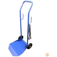 [NEUWERTIG] B-Ware Pressol Wagen Behältertransport Plattformwagen Behälter 60 Kg Blau Ral 5010 von PRESSOL