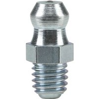 Kegelkopf (Hydraulik) Schmiernippel gerade H1 Gewinde Größe M8 x 1 von PRESSOL
