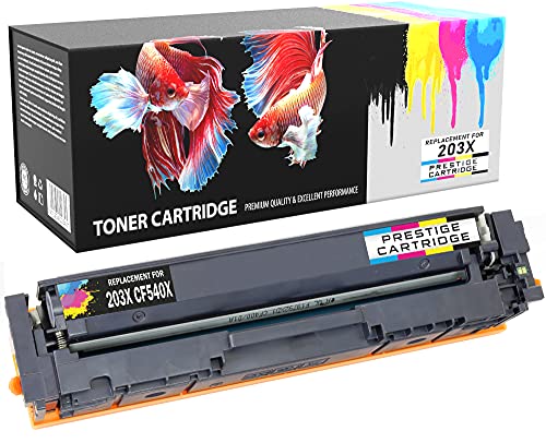 PRESTIGE CARTRIDGE 203X CF540X Kompatible Tonerkartusche für HP Color Laserjet Pro MFP M281fdw M281fdn M280nw M254dw M254nw M254dn - 1 Schwarz PRESTIGE CARTRIDGE 203X CF540X Kompatible Tonerkartusche für HP Color Laserjet Pro MFP M281fdw M281fdn M280nw M254dw M254nw M254dn - 1 Schwarz von PRESTIGE CARTRIDGE